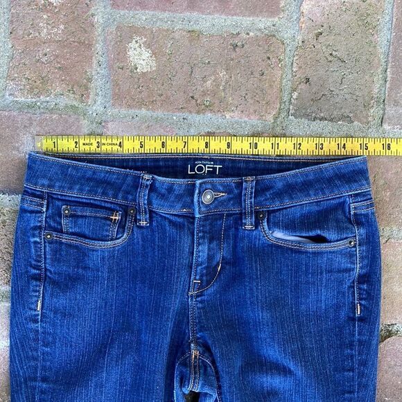 Ann Taylor Loft Modern Skinny Five Pocket Jeans Size 4 EUC - Picture 11 of 14